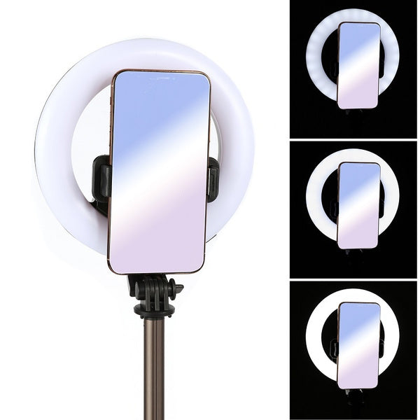 Extendable Selfie Stick Tripod LED Ring Light Bluetooth Extendable Selfie Stick Tripod LED Ring Light Bluetooth